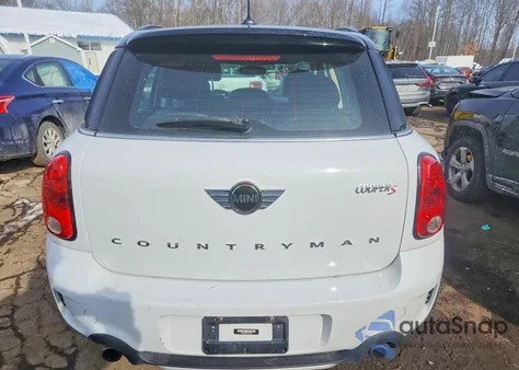 2015 Mini Cooper S Countryman z USA, uszkodzony, nr VIN WMWZC5C56FWP43235